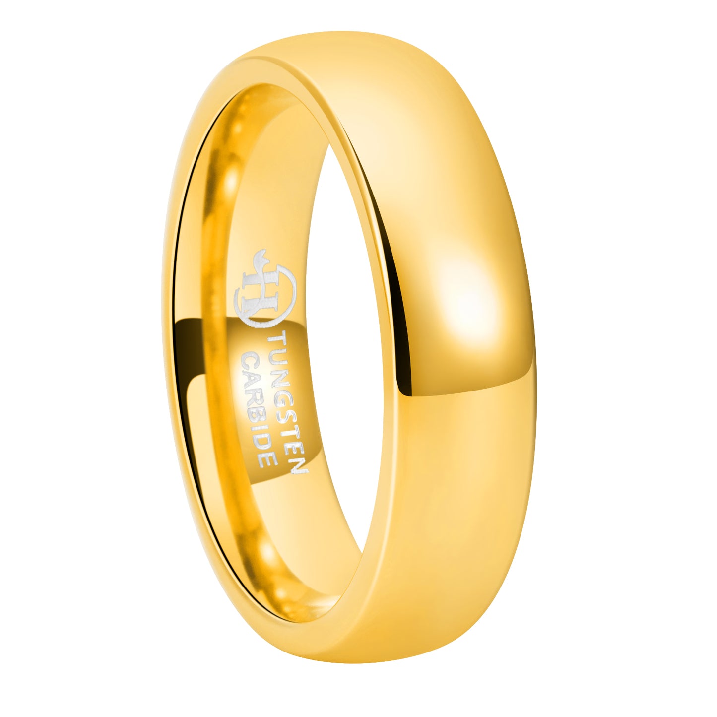 Hioleegi Classic Wedding Bands for Men Women Tungsten (HI-0205)