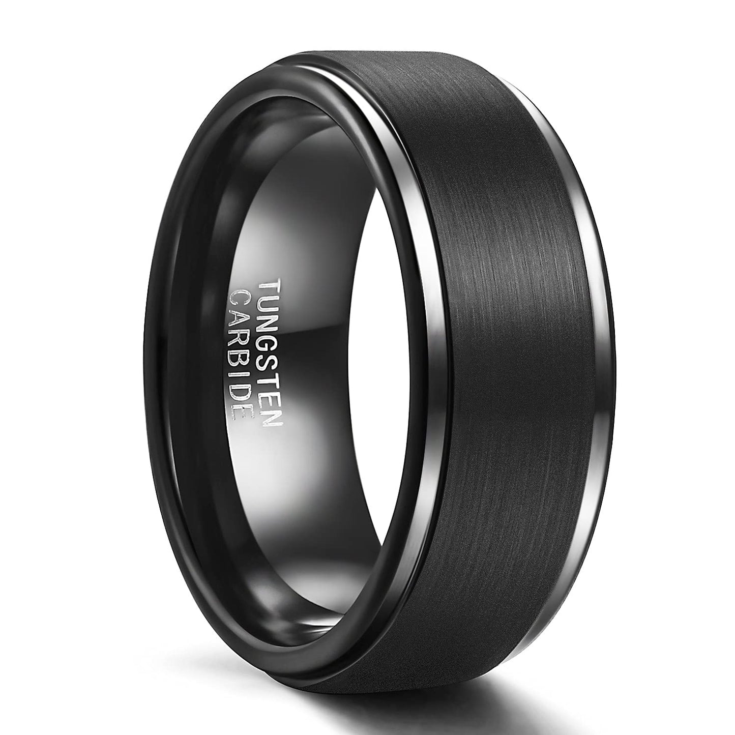 Hioleegi Elegance Mens Wedding Bands Tungsten Carbide (HI-0203)