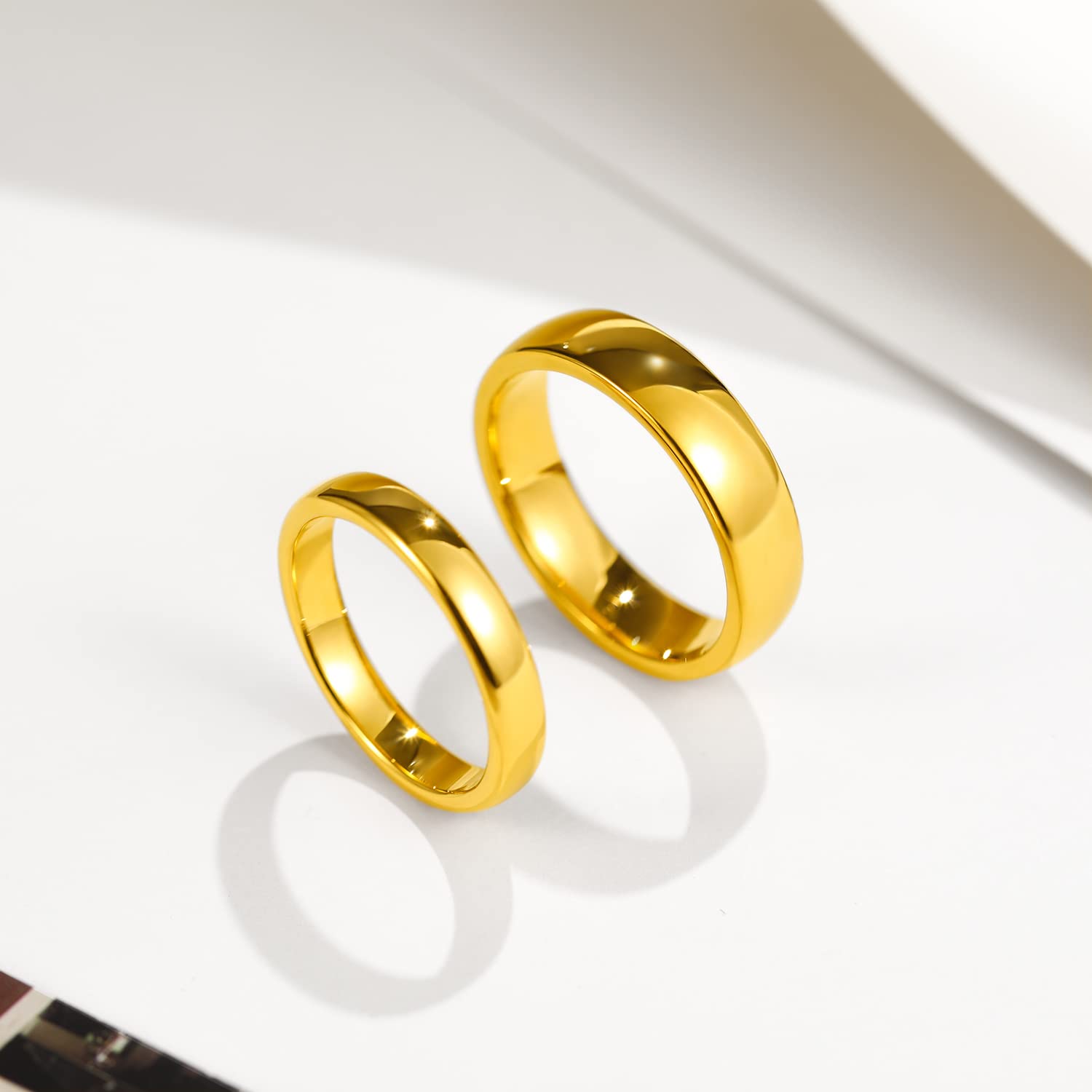 14K Gold Color Rings